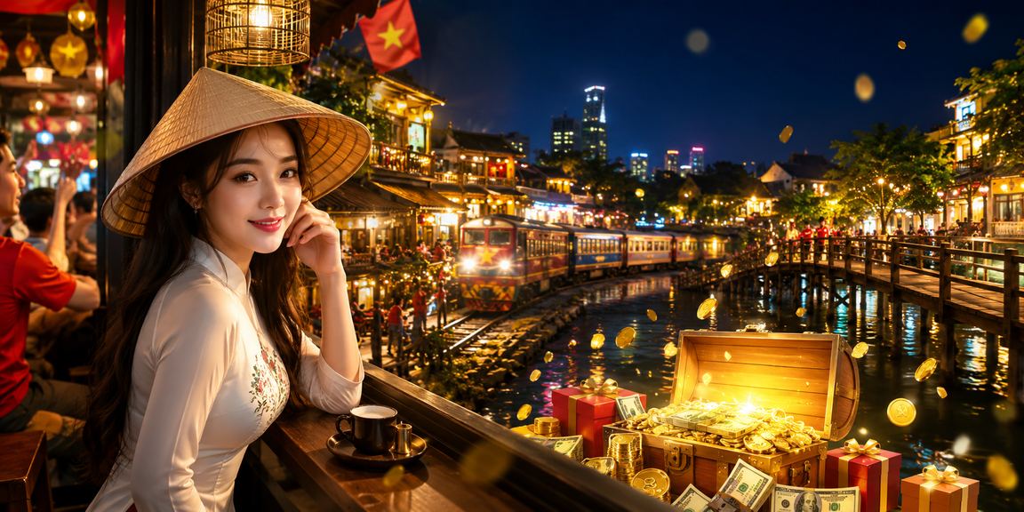 Người dùng Hà Nội theo dõi kèo cược thể thao ms2 với nón lá truyền thống